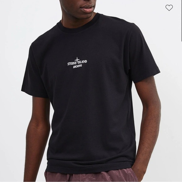 Stone Island Other - Stone Island Archivo graphic black shirt